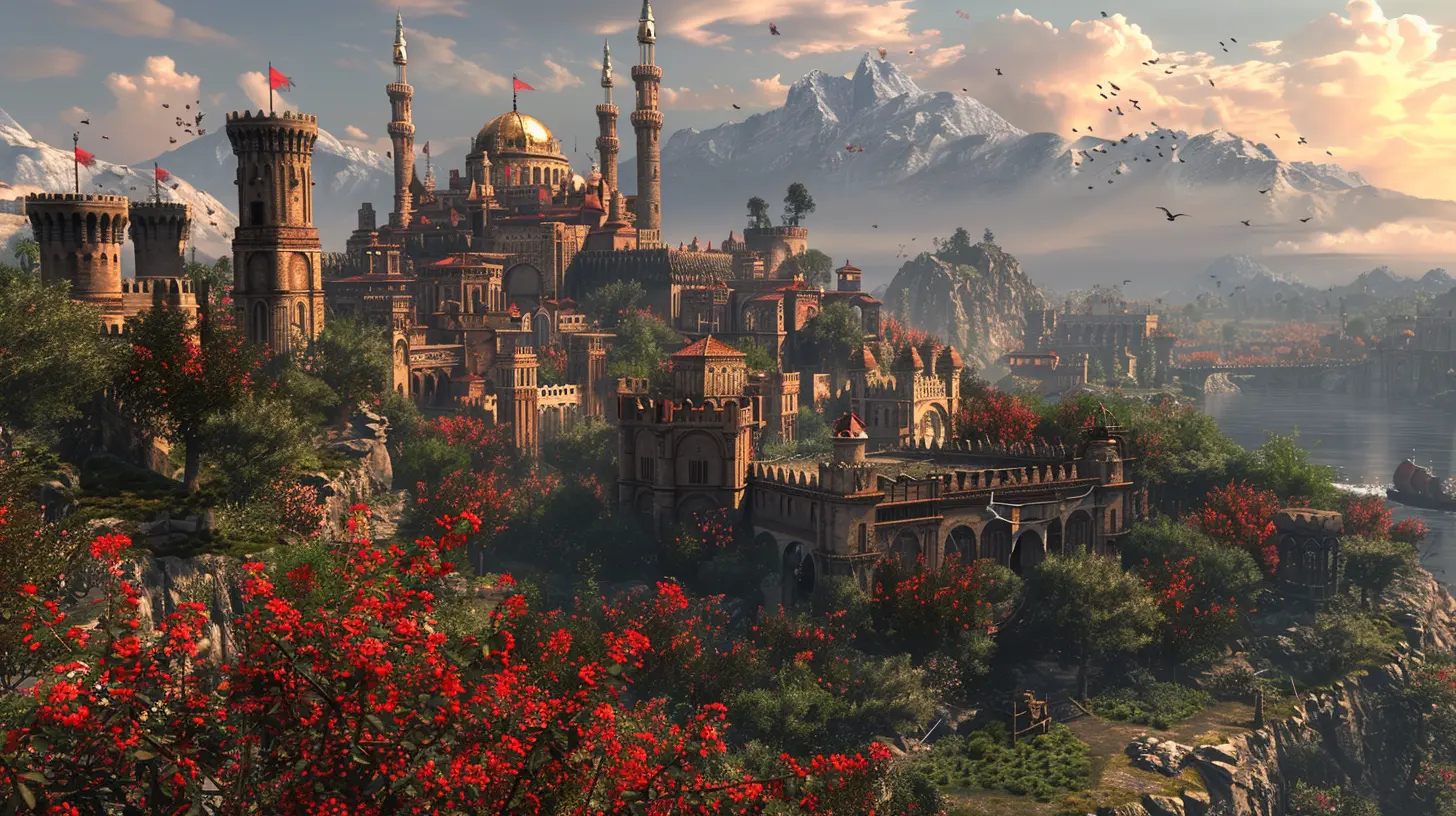 Orchestrating Fantasy: Epic Scores in Open-World Games